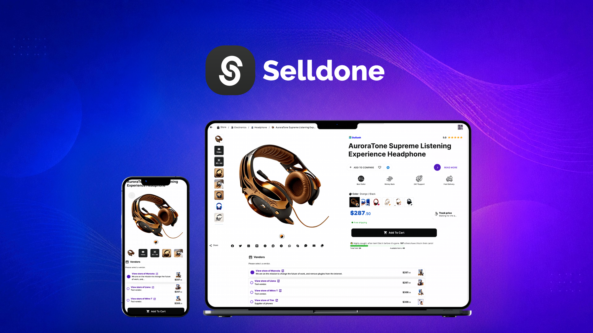 Selldone product image